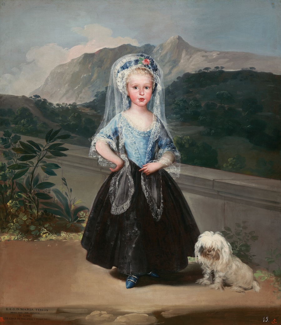 Portait of Maria Teresa, 1783 by Francisco Goya