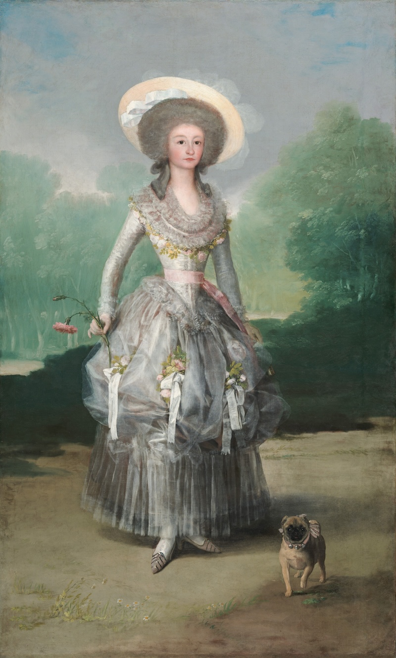 The Marquesa de Pontejos, 1786 by Francisco Goya