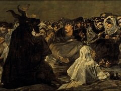 Aquelarre by Francisco Goya