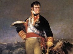Portrait of Ferdinand VII by Francisco Goya