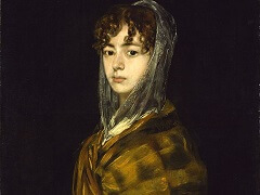 Senora Sabasa Garcia by Francisco Goya