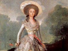 The Marquesa de Pontejos by Francisco Goya