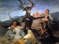 Witches Sabbath by Francisco Goya